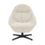 Cayliana Upholstered Swivel Accent Chair with Footstool-1729117293