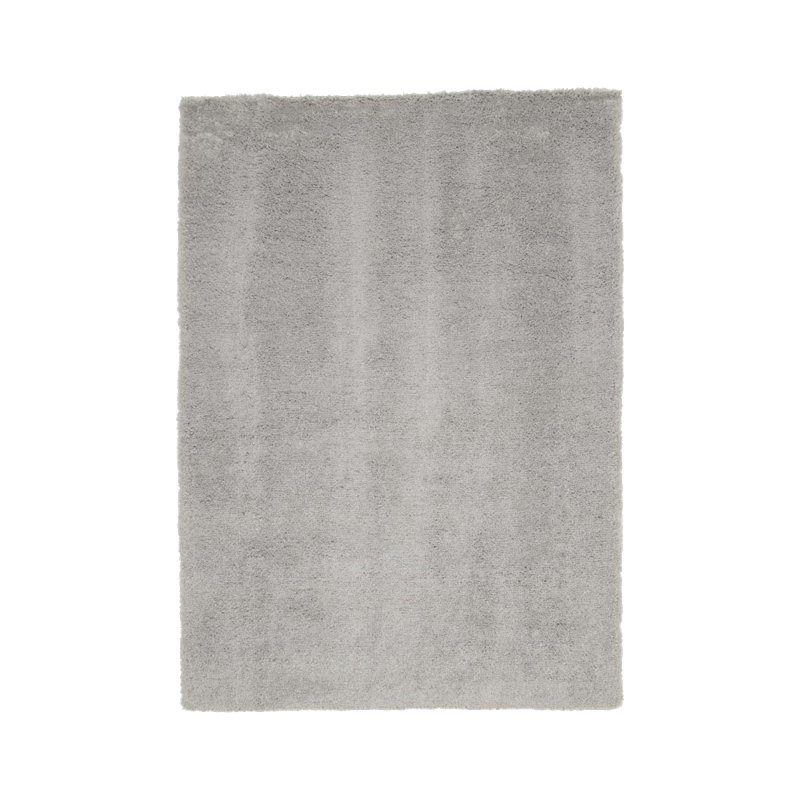Anujan Solid Colour Hand Woven Area Rug, Rectangle 200 x 290cm