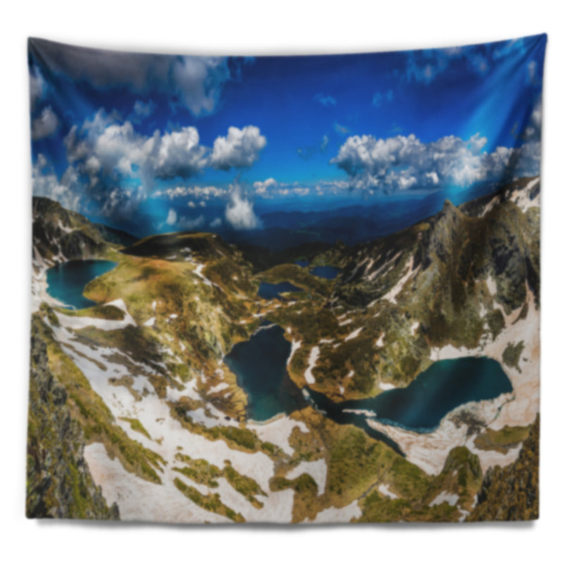 Polyester Tapestry, 78" H x 92" W