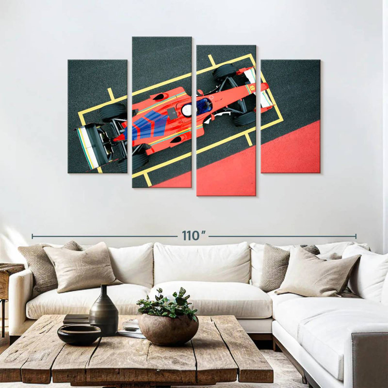 Voiture de formule rouge Mehar