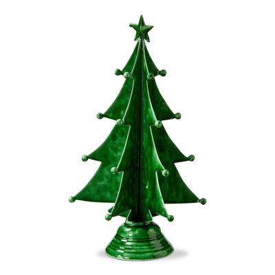 Festive Tree Enamel Decor Small
