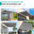 Patio Awning with Retractable Function and Manual Crank-115307253-115307257