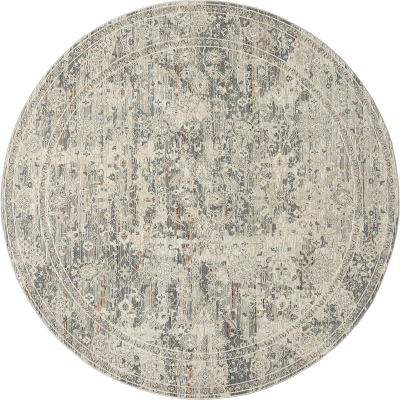 Hendricksen Southwestern Area Rug in Gray, Runner 2'6" x 12'