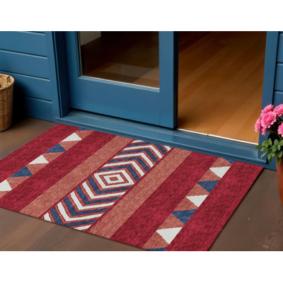 Tapis intérieur / extérieur lavable 3 pi x 5 pi Everett