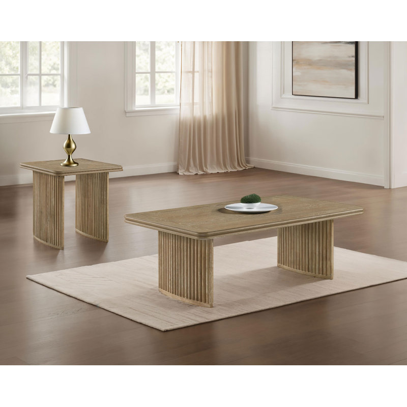 Ensemble de tables basses 2 pièces Wendland, 2 pièces: table basse, table de bout