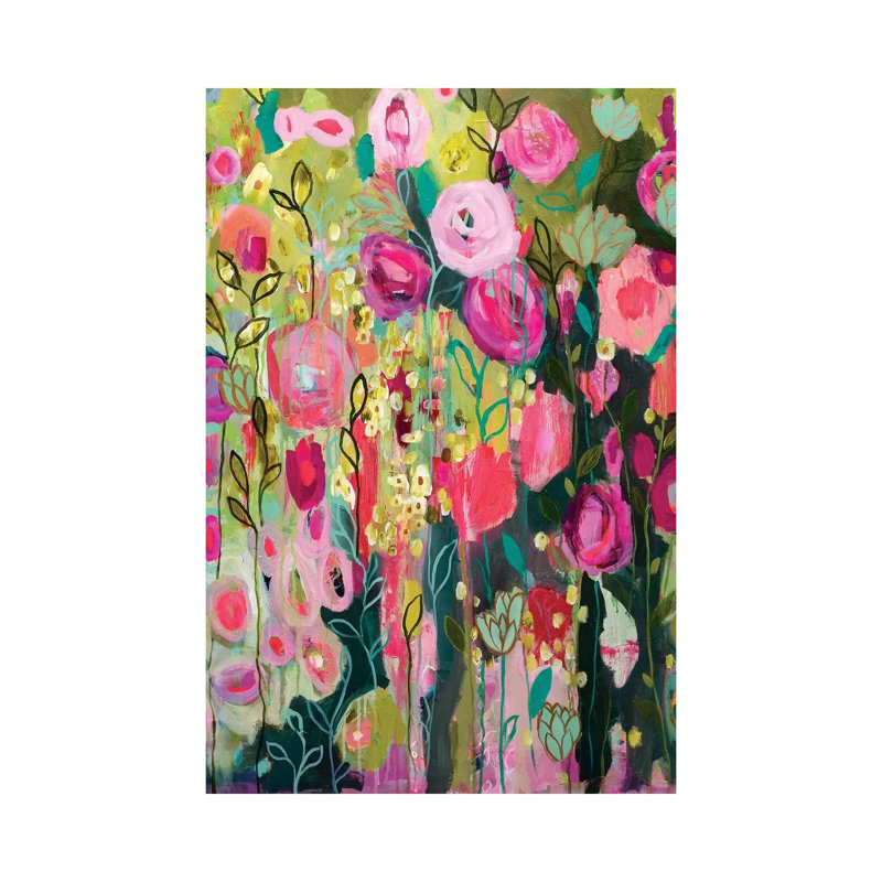 Time With You by Carrie Schmitt - Wrapped Canvas Painting, 20.32 cm H x 30.48 cm W
