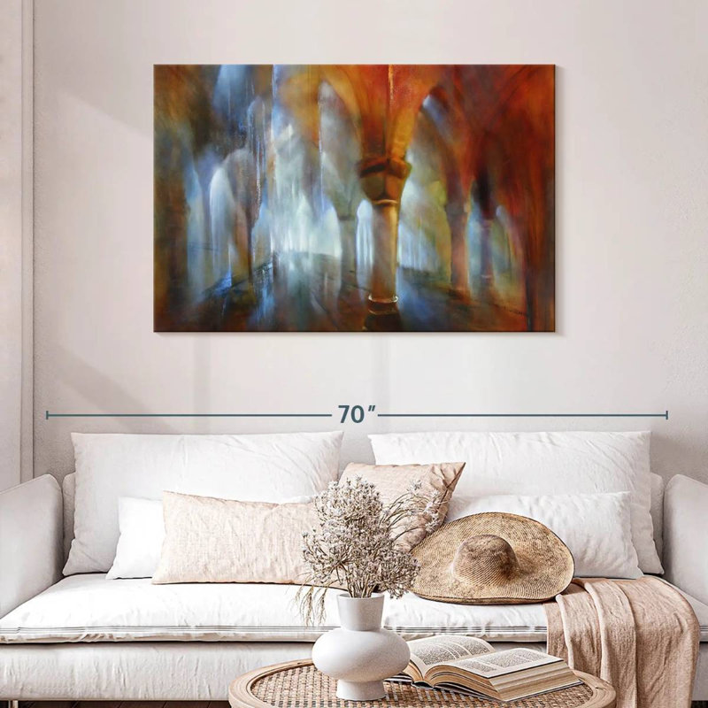 Portico, 30" H x 45" W
