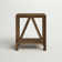 Emmie A-Frame End Table with Lower Shelf
