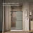 Elate Sliding Shower Door, 70-1/2-In H X 50-1/4 - 53-5/8-In W, With 1/4-In Thick Crystal Clear Glass-55920933