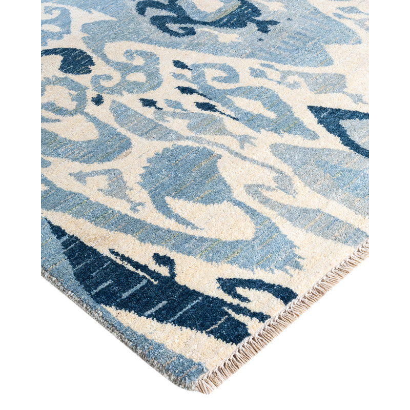 Overdyed One-of-a-Kind 8' 0" X 10' 4" Hand Knotted Area Rug