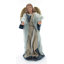 Crèche en tissu bleu de 11 pièces-1742088750