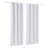 Blackout Curtains, 2 Panels Set Grommet Room Darkening Curtain, 52x84 inch, White Blocking Drapes for Bedroom and Living Room, Solid Thermal Insulated Drapes, Noise Reducing Window Treatments