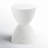 Burgess Water-Resistant Hourglass Plastic Accent Stool-2007728118