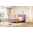 Upholstered Platform Bed,Velvet-134285211-134285208