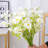 Small Daisy Artificial Flower Decoration Living Room High-End Decorations Table Plastic Bouquet Chamomile Dried Flowers, Set Of 20-421777879