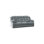 Canapé moderne manuel 1pc avec accoudoirs moelleux et dossier capitonné horizontal port USB finition gris foncé mobilier de salon principal