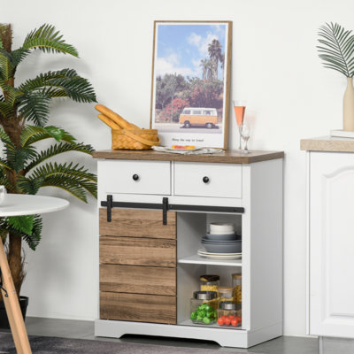 Farmhouse Coffee Bar Cabinet