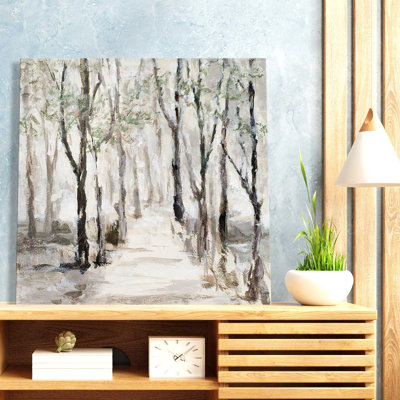 "Stroll Through The Woods (Square)" by Lanie Loreth Print on Canvas
