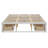 Platform Bed With 6 Storage Drawers-2017278610-2017278615