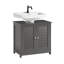 Lyonsdale 57cm Free-standing Single Bathroom Vanity Base-565533884