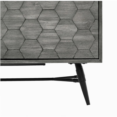Buffet Makena en bois d'acacia gris