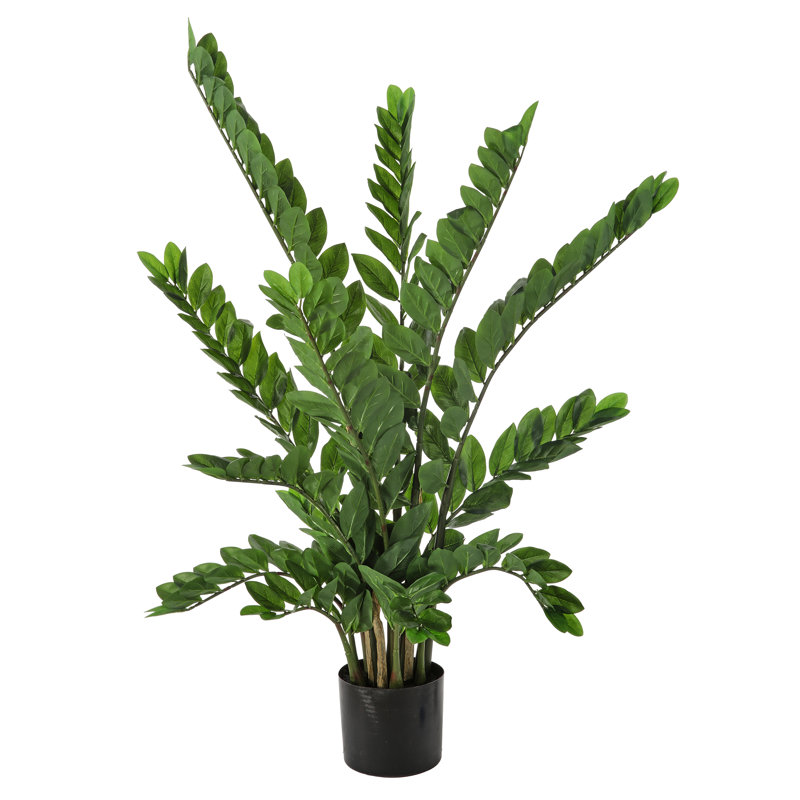 Plante UV en pot ZZ, H 42 po x l 20 po x P 20 po