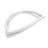Whole Parts Refrigerator Door Seal Gasket (white), Single Piece, Part# W10830276 - Replacement & Compatible With Some Maytag, Kitchen Aid And Whirlpool Refrigerators