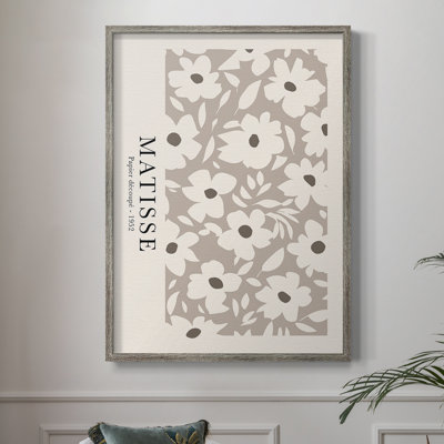 Matisse CCLI, reproduction encadrée - bois massif
