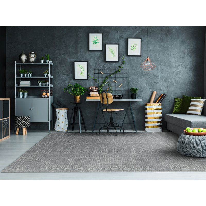 Tapis gris foncé Malave, Rectangle 2 pi x 3 pi 11 po