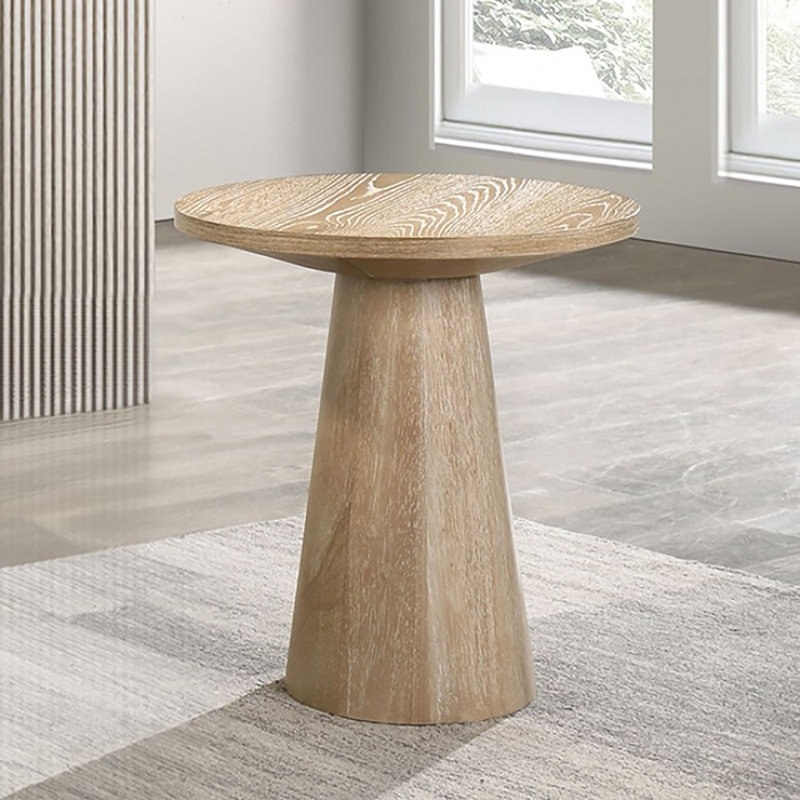 Trull End Table, Oak