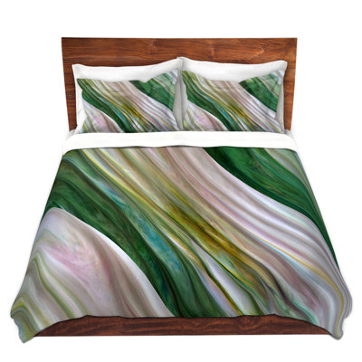 Ensemble de housse de couette velvety plis