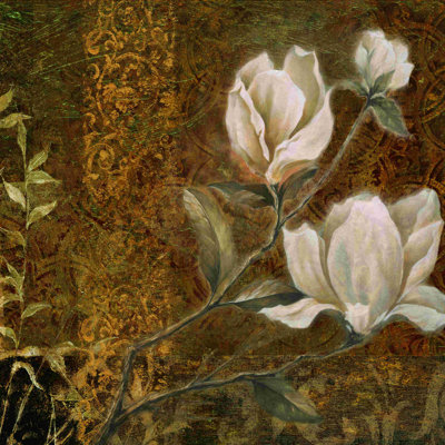 Magnolia - peinture sur toile tendue