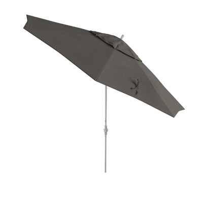 Parasol de patio blanc mat 11 pi.