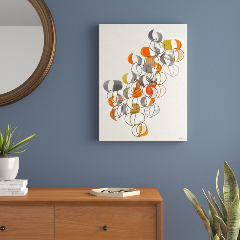 Flamme - impression sur toile tendue, H 32 po x l 24 po
