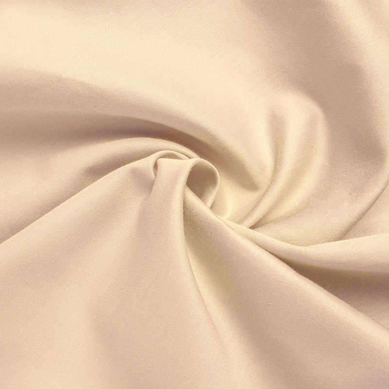 Sunrise Sateen Sheet Set, Sand, Twin XL Sheet Set with 2 Pillowcases