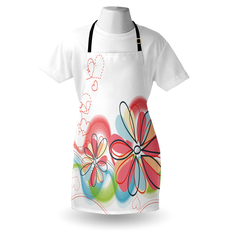 Tablier floral