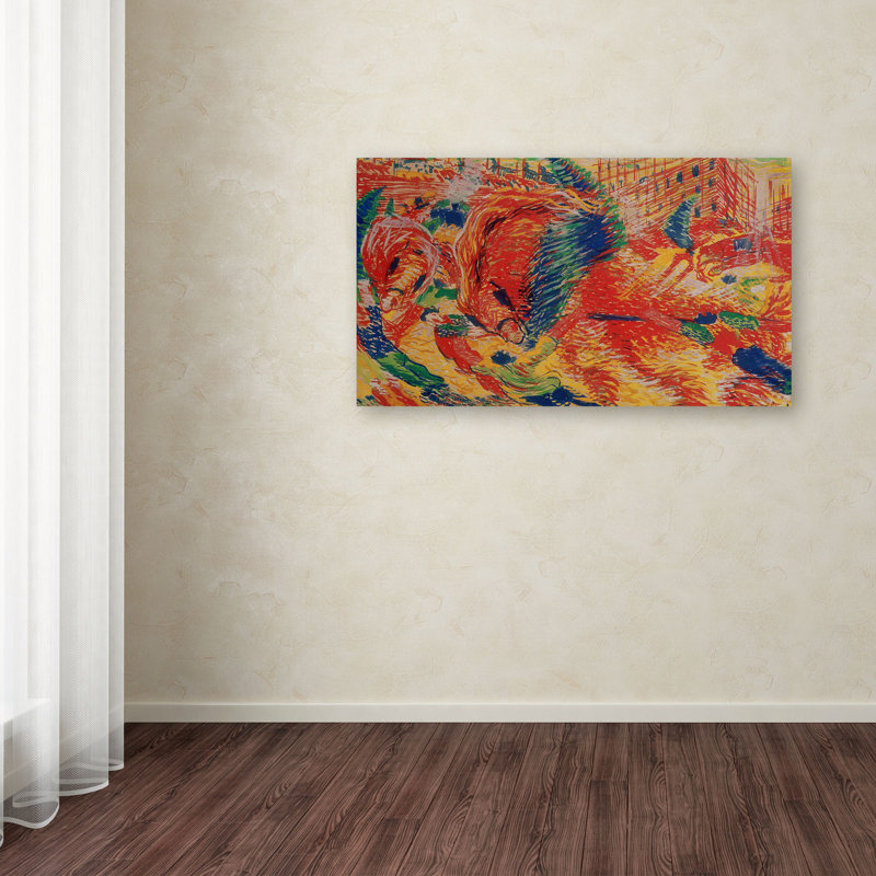 « the city augment 1911 », reproduction d’art sur toile tendue, H 10 po x l 19 po x P 2 po