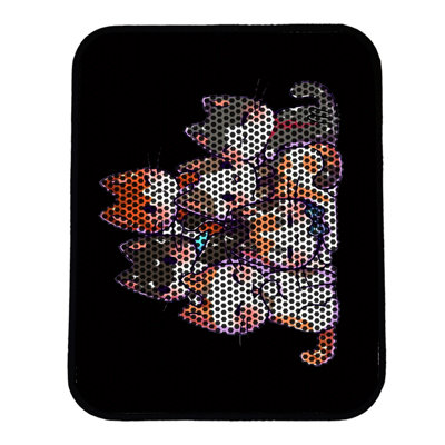Tapis pour litière de qualité supérieure, 18 po x 24 po | 50% PVC / 50% polyester, lavable à la machine et passer l'aspirateur | Conception durable et facile à nettoyer pour les propriétaires d'animaux de compagnie | Protégez vos planchers des dégâts de la litière