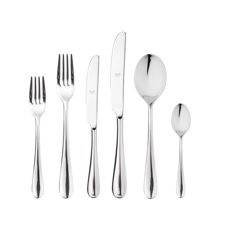 Natura Flatware Set - 36 Pieces - Stainless Steel, Argent argent