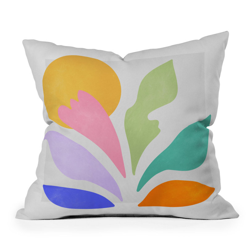  Coussin décoratif réversible intérieur / extérieur Abstract, H 20 po x l 20 po