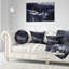 Coussin lombaire de photographie au-dessus d’orage