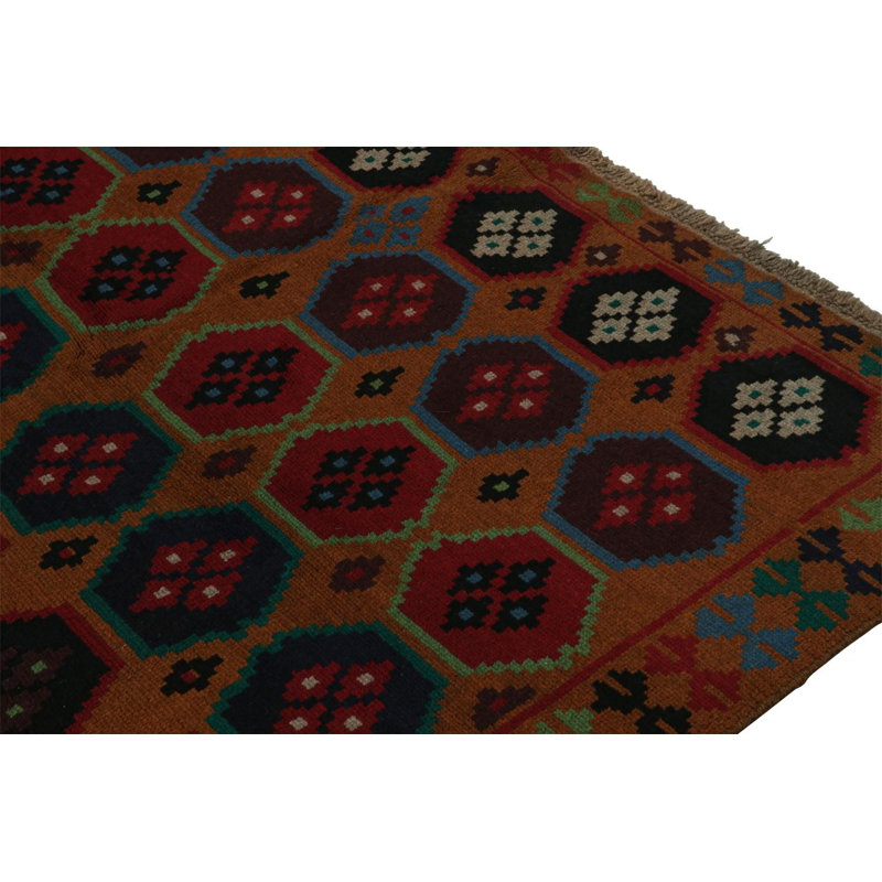 One-of-a-Kind Rectangle 6’1” x 8’ Hand Knotted Area Rug