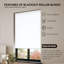 ndoor Blackout Roller Shade for Windows, Trimmable Custom Fit Window Blind with Light Blocking & Privacy-2023318420-2023317610