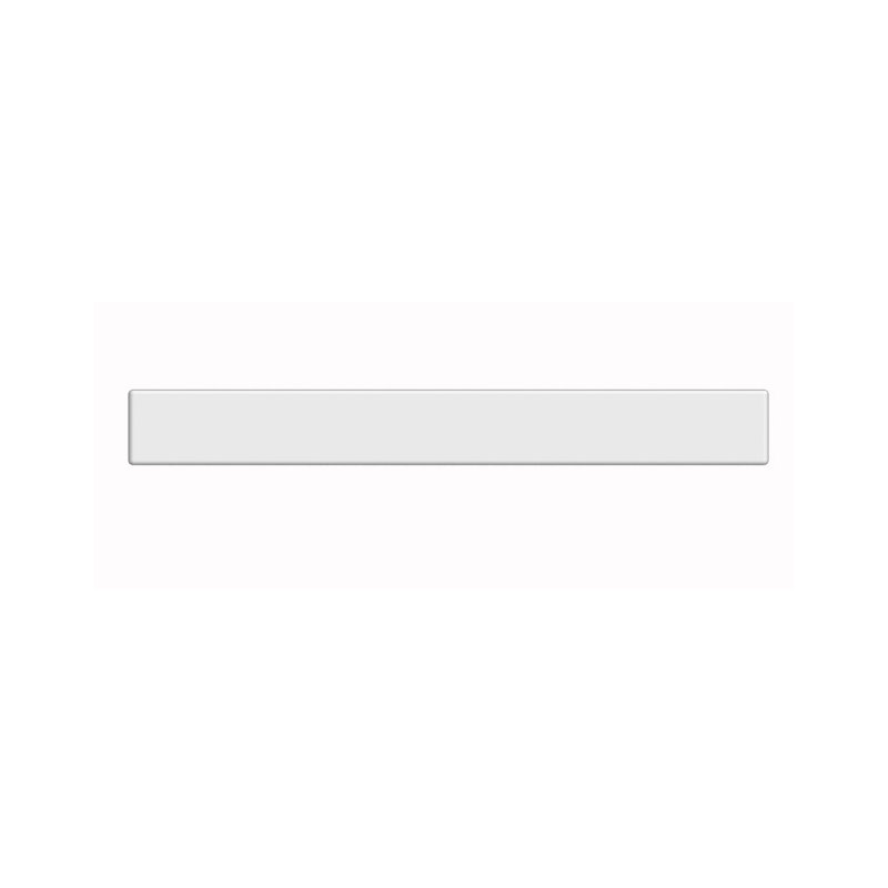 Scarabeo By Nameeks Teorema 18.1'' White Ceramic Rectangular Wall Mount/ Vessel Sink Bathroom Sink with Overflow