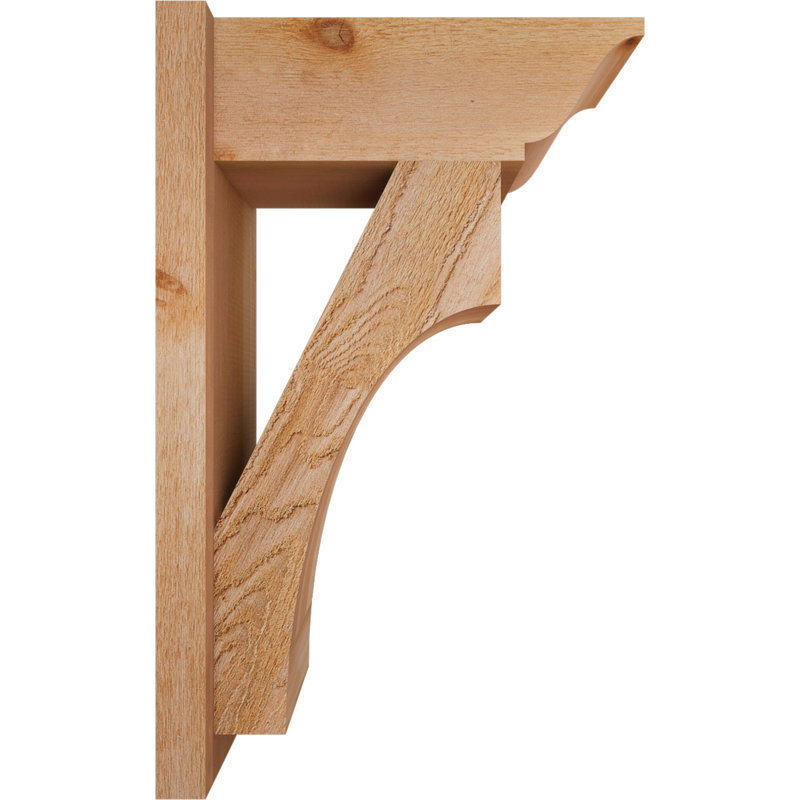 Persienne en bois Westlake, P 20 po x H 32 po, Cèdre rouge de l'Ouest de 8 po (sciage brut)