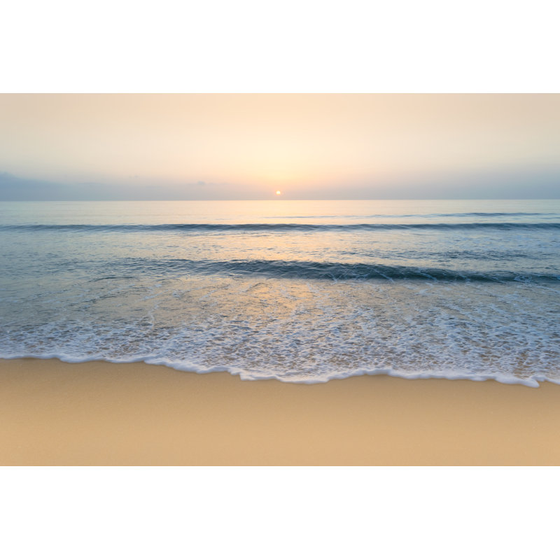 Peaceful ocean sunrise, 61cm H x 91cm W