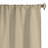 Modern Linen Inspired Classic Solid 100% Polyester Room Darkening Curtain Panel-509002647-488789463