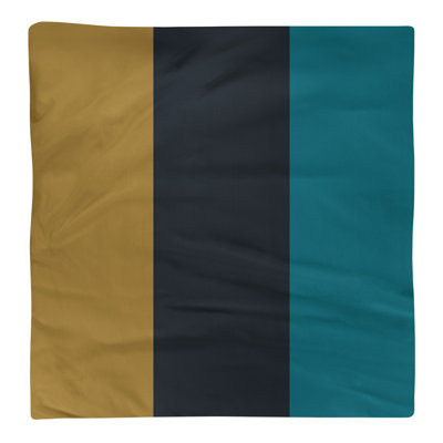 Serviette de coton 10" à rayures pour équipe de football jacksonville retour