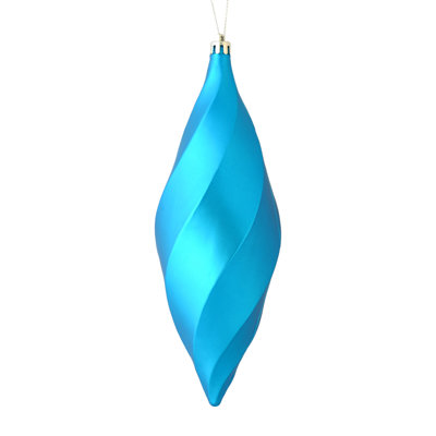 8" Swirl Finial Ornament