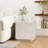 17" Mgo Material Side Table, Polka Dot Cube Texture End Table Nightstand